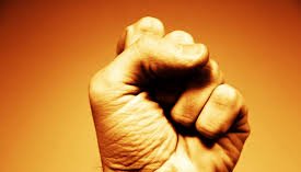 clinched fist for Embrace Failure and Find Your Power post by Annette Segal